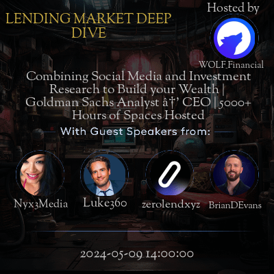 Lending Market Deep Dive Event 2024 with guest speakers