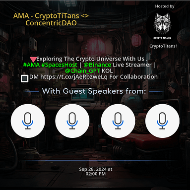 AMA – CryptoTiTans  ConcentricDAO