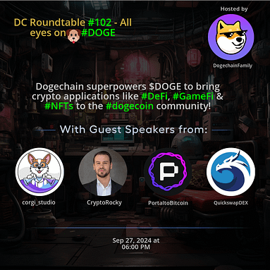 DC Roundtable #102 – All eyes on  #DOGE