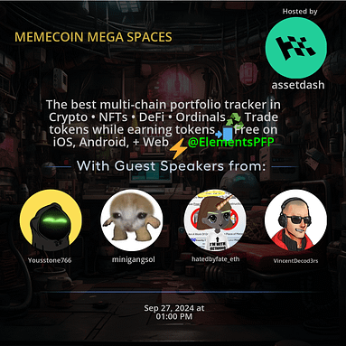 MEMECOIN MEGA SPACES