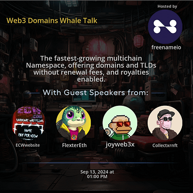 Web3 Domains Whale Talk