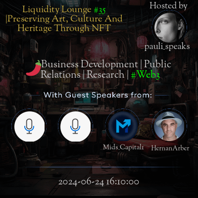 Liquidity Lounge NFT event on June 24, 2024.