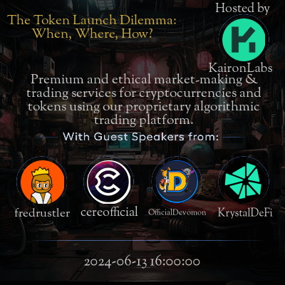 Token Launch Dilemma event by KaironLabs