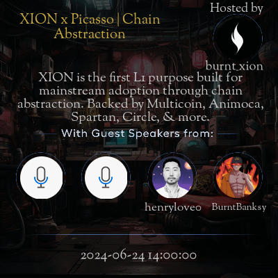 XION x Picasso Chain Abstraction event on June 24, 2024.