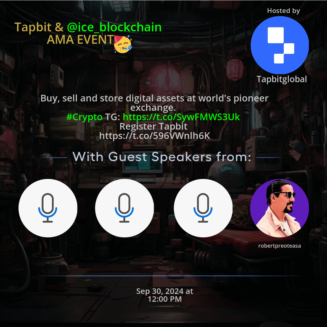 Tapbit & @ice_blockchain AMA EVENT