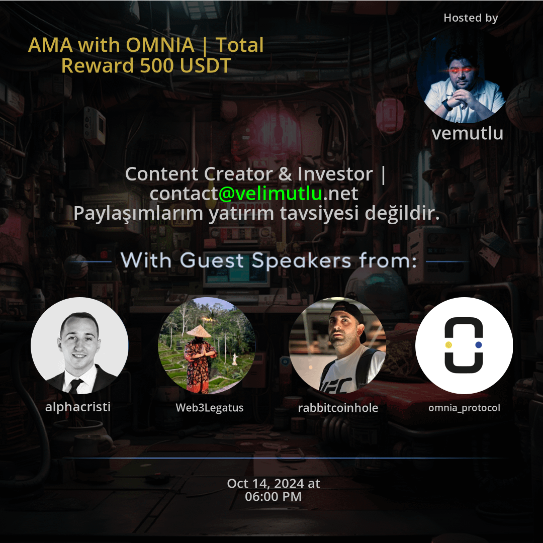 AMA with OMNIA | Total Reward 500 USDT