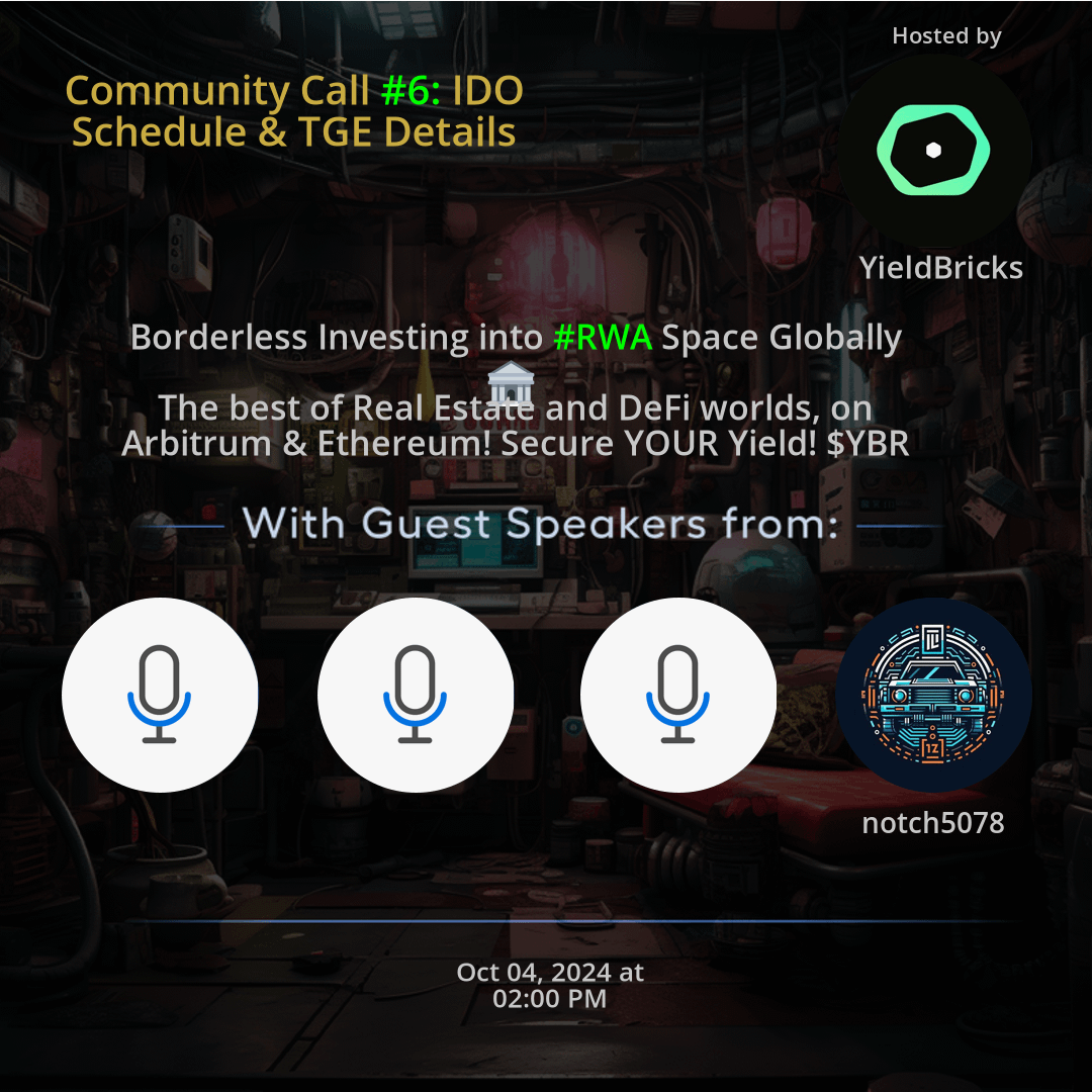 Community Call #6: IDO Schedule & TGE Details