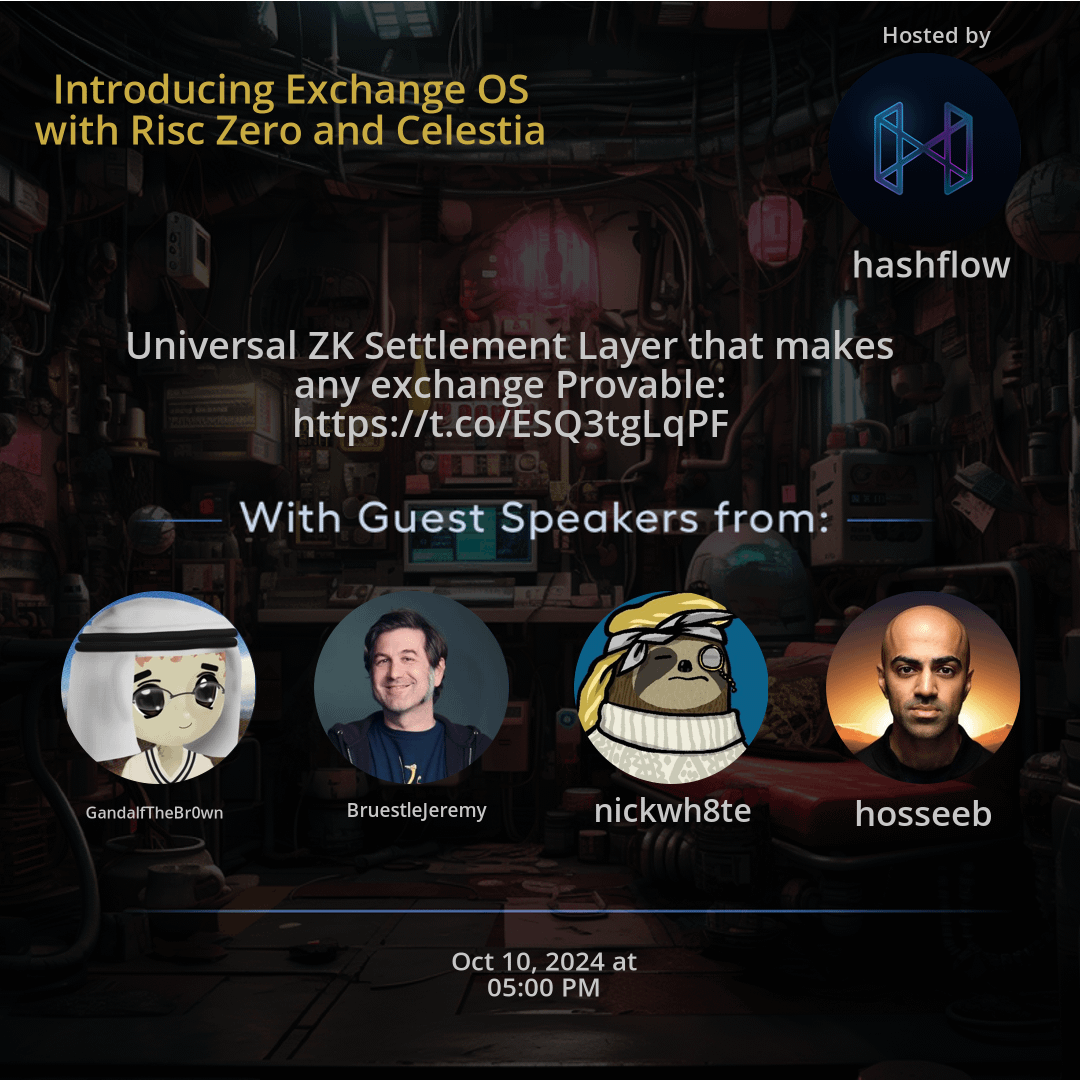Introducing Exchange OS with Risc Zero and Celestia